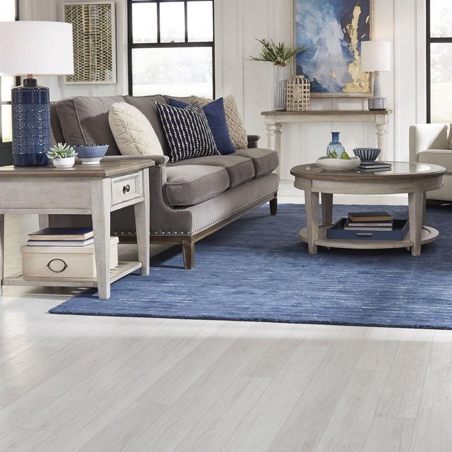 Liberty Furniture Heartland - 3 Piece Table Set (Round Table) - White