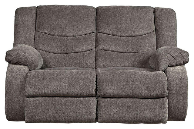 Ashley Tulen Reclining Loveseat - Gray