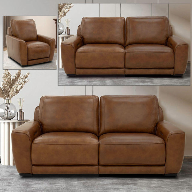 Liberty Furniture Blake - Sofa With Loveseat & Recliner - Brown