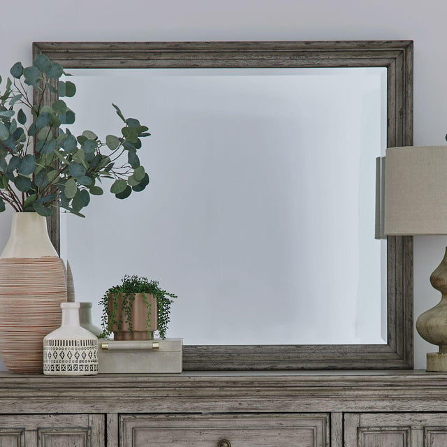 Liberty Furniture Big Valley - Mirror - Gray