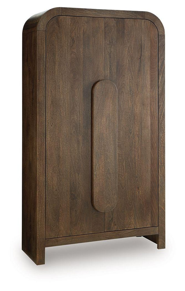 Ashley Thoren Accent Cabinet - Medium Brown
