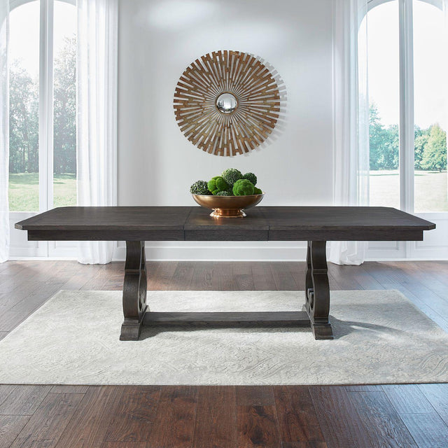 Liberty Furniture Grant Park - Trestle Table - Brown