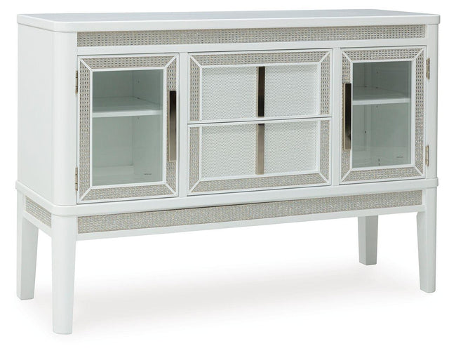Ashley Chalanna Dining Room Server - White