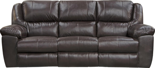 Catnapper Transformer II - Power Ultimate Sofa With 3 Recliners & Drop Down Table - Chocolate - 41"