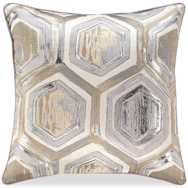 Ashley Meiling Pillow - Metallic