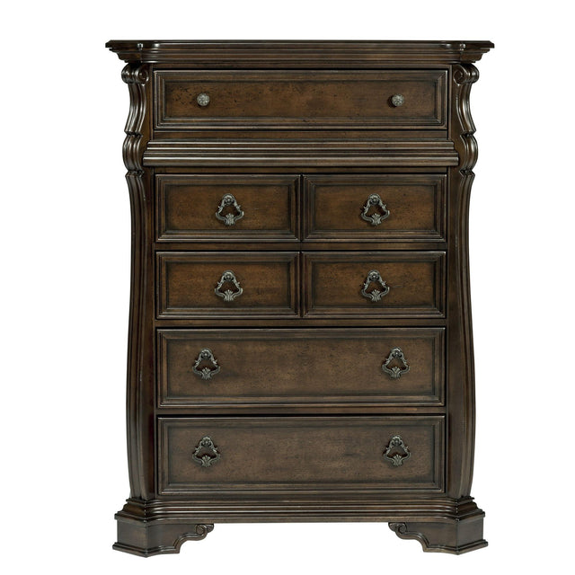 Liberty Furniture Arbor Place - 6 Drawer Chest - Dark Brown