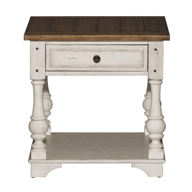 Liberty Furniture Morgan Creek - End Table - White
