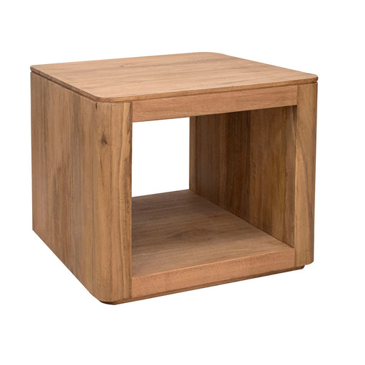 International Furniture Direct Xel-Ha - End Table - Hay Brown