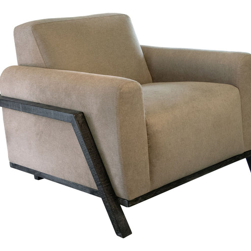International Furniture Direct Fika - Arm Chair - Light Brown