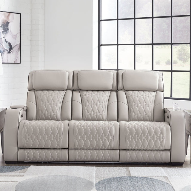 Ashley Boyington PWR REC Sofa with ADJ Headrest
