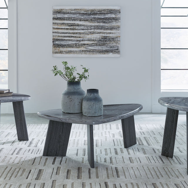 Ashley Bluebond Occasional Table Set (3/CN)