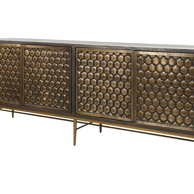 Parker House Crossings - Console - Rich Coffee Bean