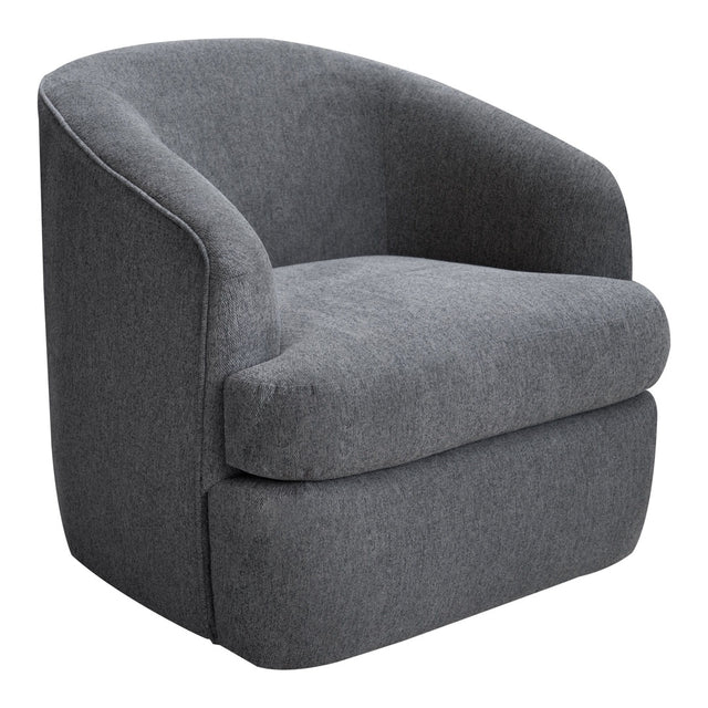International Furniture Direct Tumbi - Arm Chair - Gray