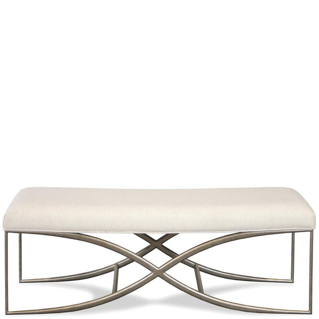 Riverside Furniture Sophie - 48" Bed Bench Upholstered - Natural