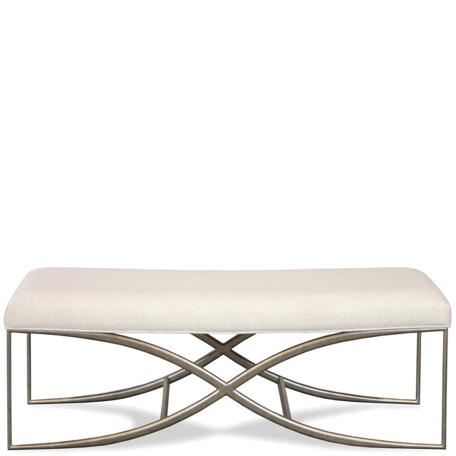 Riverside Furniture Sophie - 48" Bed Bench Upholstered - Natural