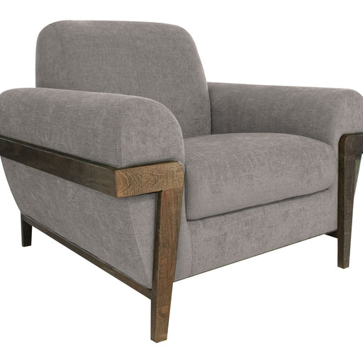 International Furniture Direct Loft Brown - Arm Chair - Almond Gray