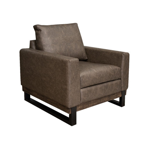 International Furniture Direct Blackburn - Arm Chair - Hickory