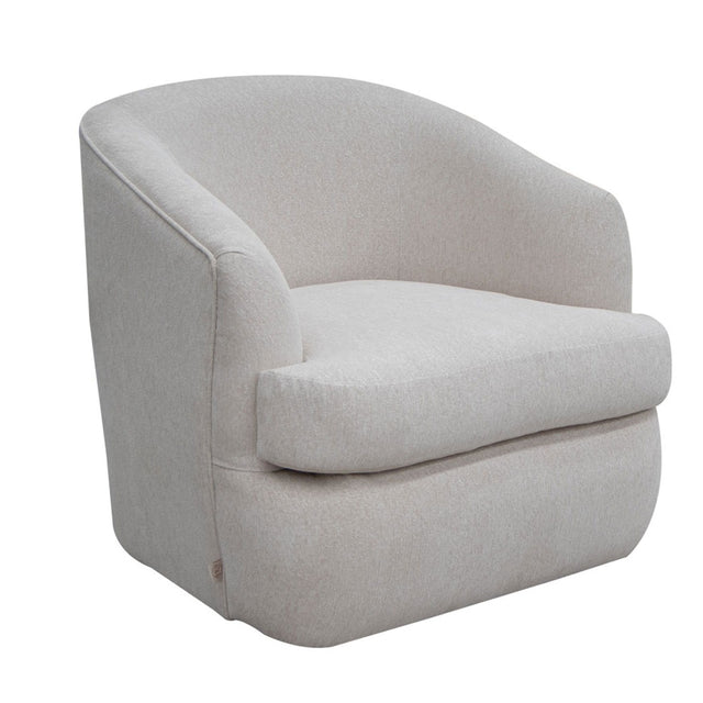 International Furniture Direct Tumbi - Comfort Arm Chair - White