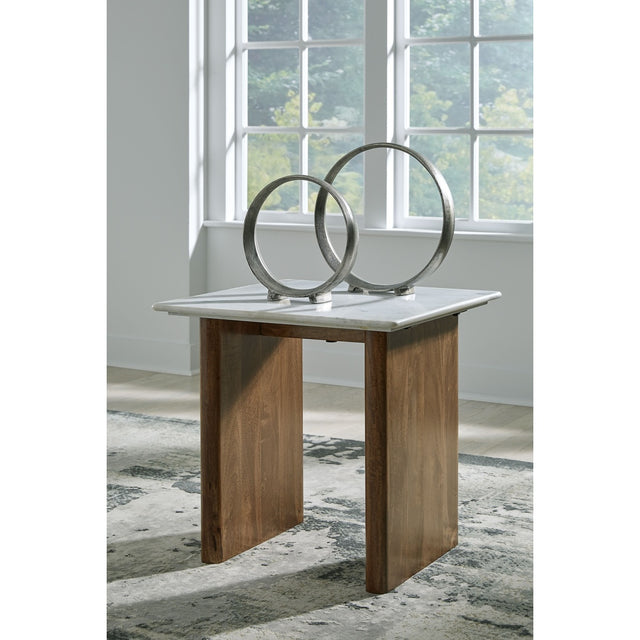 Ashley Isanti Rectangular End Table