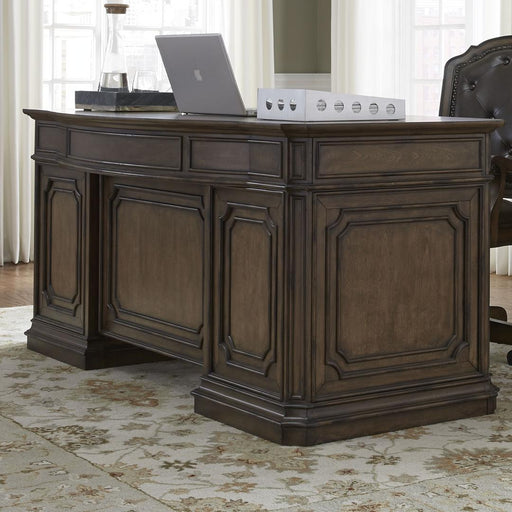 Liberty Furniture Amelia - Jr Executive Desk - Dark Brown