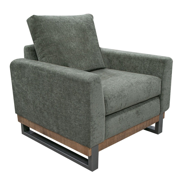 International Furniture Direct Mita - Arm Chair - Olive