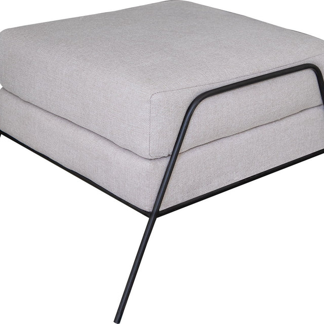 International Furniture Direct Tyne - Ottoman - Beige