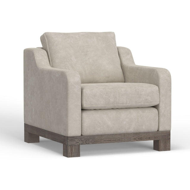 International Furniture Direct Samba - Arm Chair - Snow