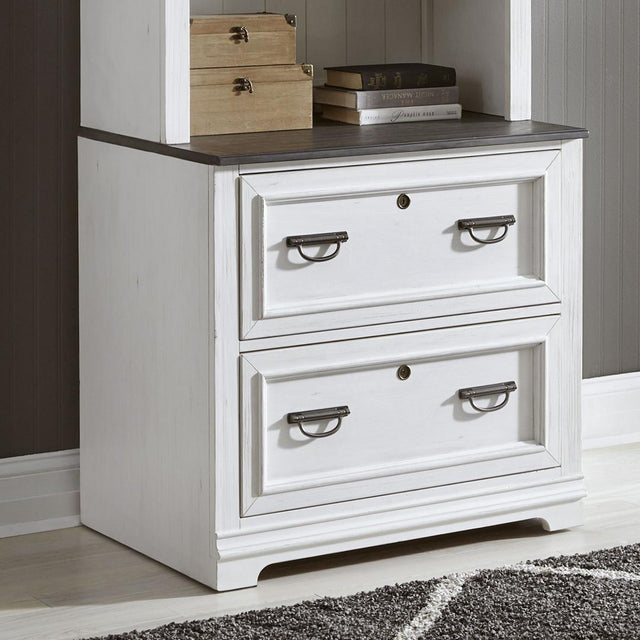 Liberty Furniture Allyson Park - Bunching Lateral File Cabinet - White