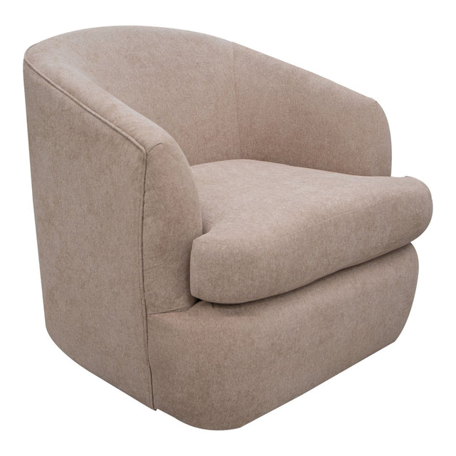 International Furniture Direct Tumbi - Arm Chair - Light Brown