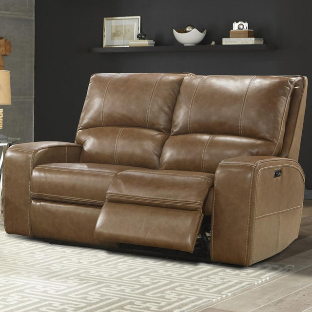 Parker House Swift - Power Loveseat - Bourbon