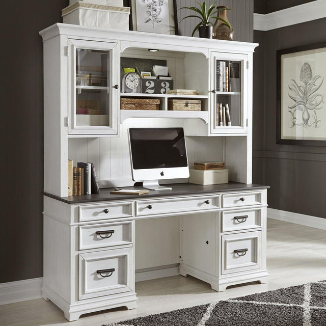Liberty Furniture Allyson Park - Credenza & Hutch - White