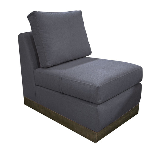 International Furniture Direct Georgia - Armless Chair - Gray