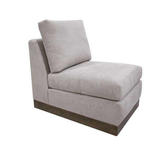 International Furniture Direct Georgia - Armless Chair - Almond Gray