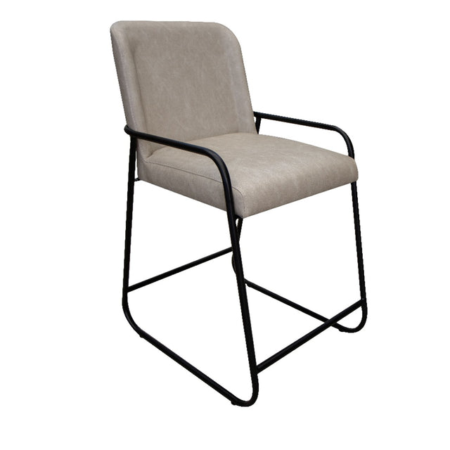 International Furniture Direct Comala - Bar Stool - Snow - Metal