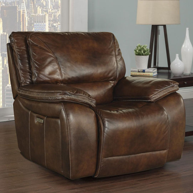Parker House Vail - Power Recliner - Burnt Sienna