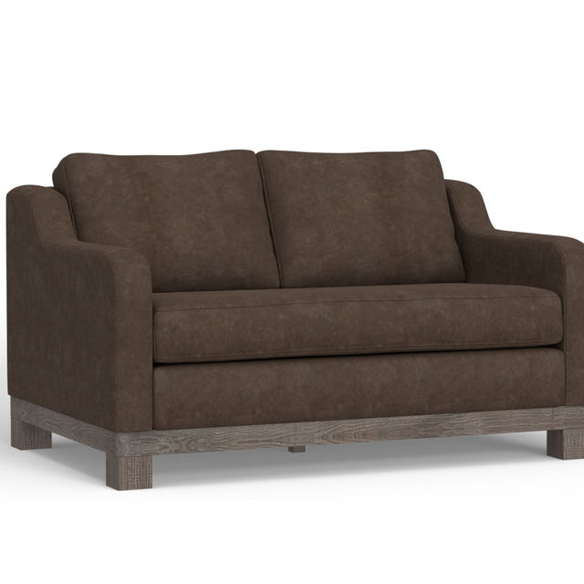 International Furniture Direct Samba - Loveseat - Hickory