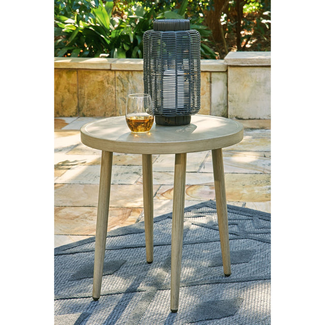 Ashley Swiss Valley Round End Table