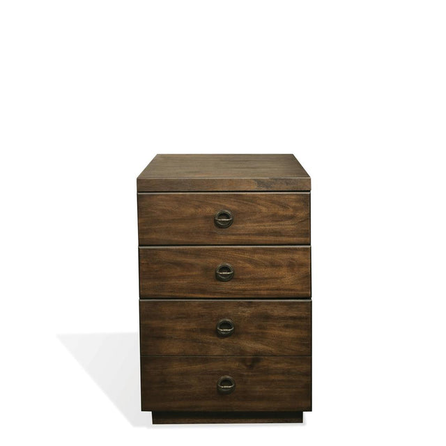 Riverside Furniture Perspectives - Mobile File Cabinet - Brushed Acacia