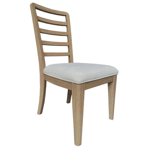 Parker House Escape - Dining Ladder Back Dining Chair (Set of 2) - Glazed Natural Oak Mirage Mist
