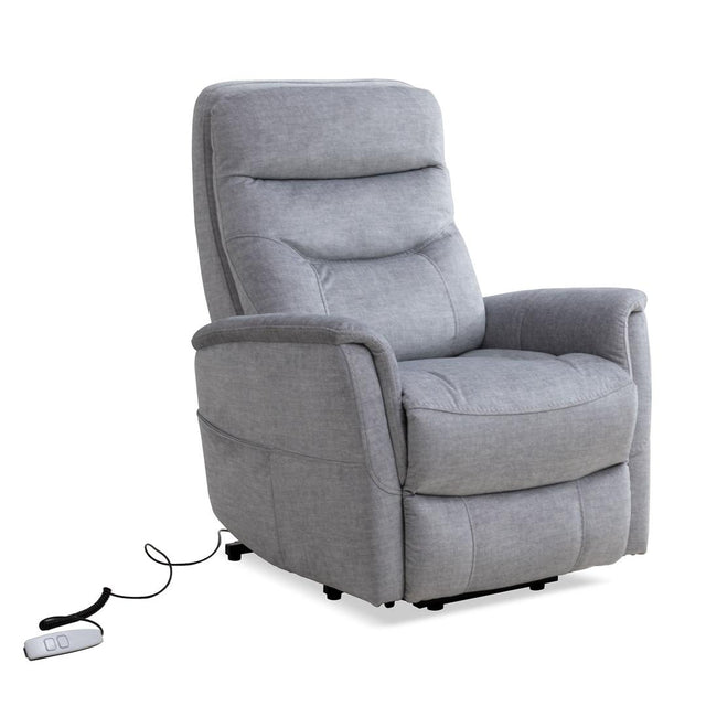 Parker House Gemini - Power Lift Recliner with Articulating Headrest - Capri Silver