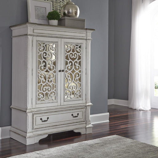 Liberty Furniture Abbey Park - Mirrored Door Chest - White