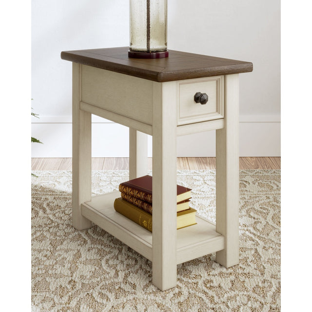 Ashley Bolanburg Chair Side End Table