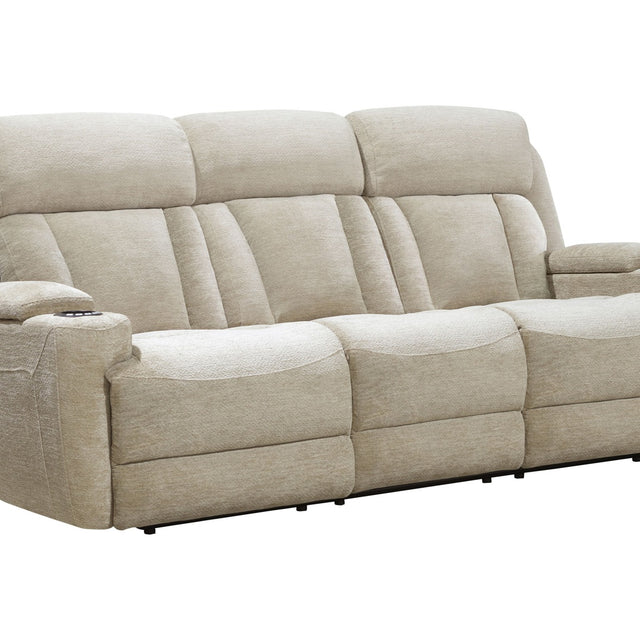 Parker House Dalton - Power Drop Down Console Sofa - Lucky Fawn