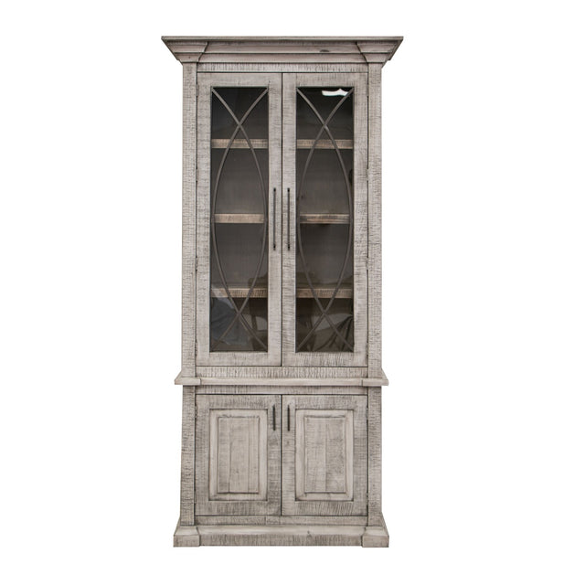 International Furniture Direct Marlin - Cabinet - Weathered Gray