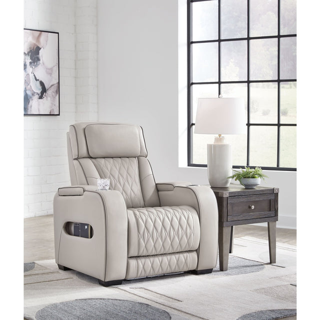 Ashley Boyington PWR Recliner/ADJ Headrest