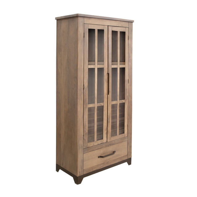 International Furniture Direct Natural Parota - Cabinet
