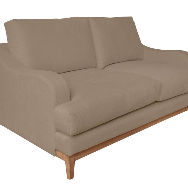 International Furniture Direct Alfa - Loveseat - Light Brown