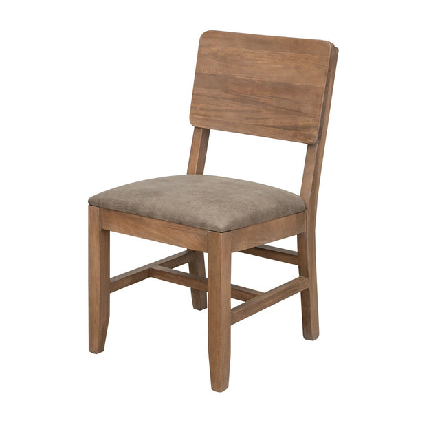 International Furniture Direct Natural Parota - Chair (Set of 2)