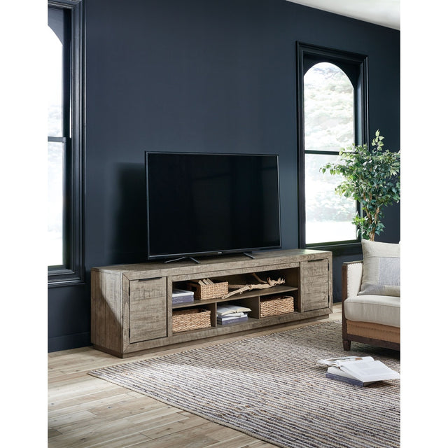 Ashley Krystanza XL TV Stand w/Fireplace Option