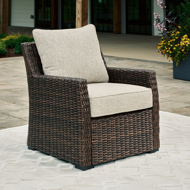 Ashley Brook Ranch Lounge Chair w/Cushion (1/CN)